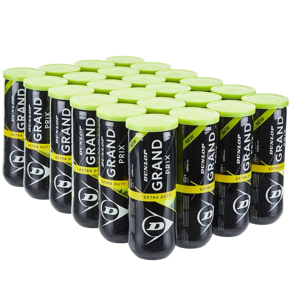 Dunlop Grand Prix Ball Extra Duty (24 Can Case) Mriva Sports