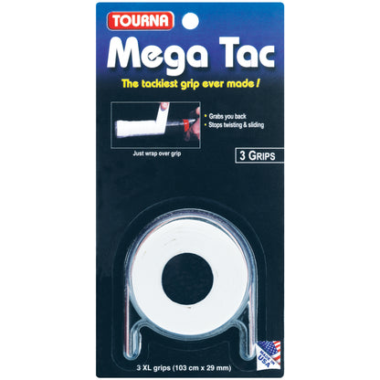 Tourna Mega Tac Overgrip - 3 Pack