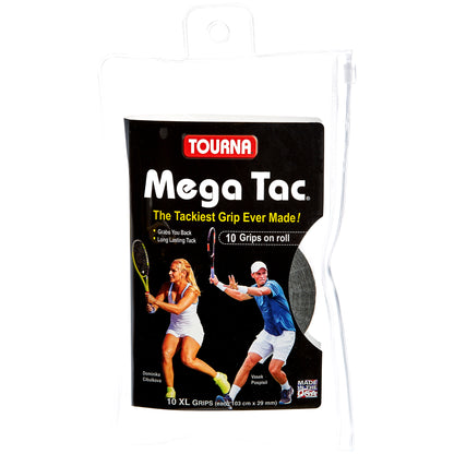 Tourna Mega Tac Overgrip - 10 Pack