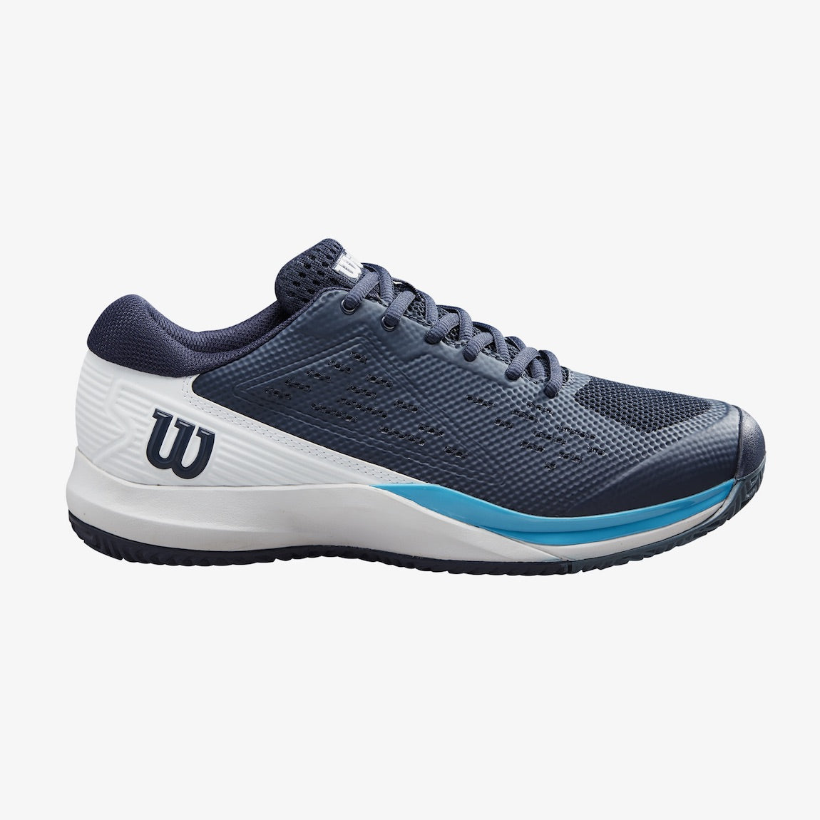 Wilson Rush Pro Ace Navy Blazer/White/Blue Atol Men's Shoe