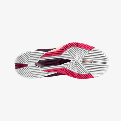 Wilson Rush Pro 4.0 Beet Red/White/Tropical Peach Women's Shoe