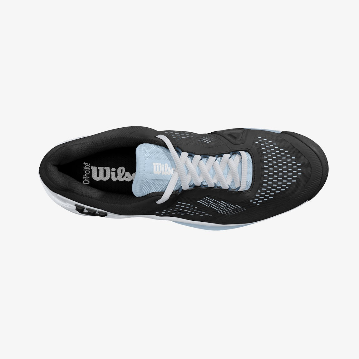 Wilson Rush Pro 4.0 Black/White/China Blue Women's Shoe